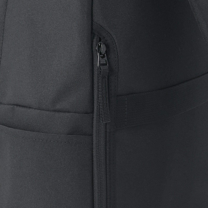 MUJI Water-Repellent Rucksack Lightweight Shoulder Relief Black 17x13x6in 20L