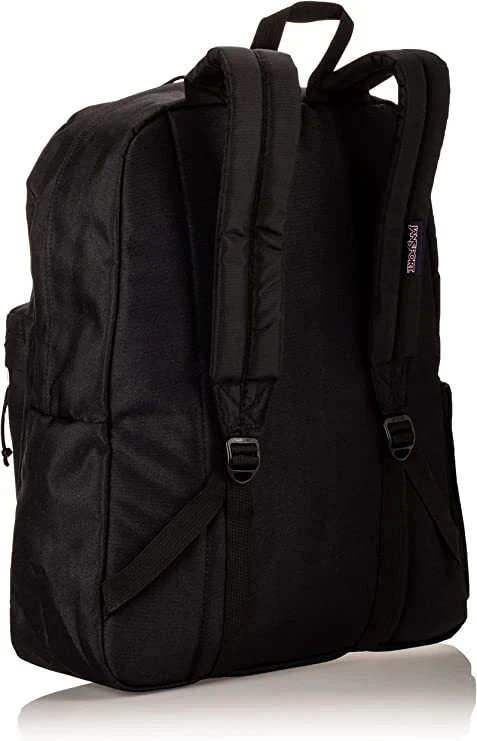 JanSport Superbreak Plus Backpack-Work,Travel,With Water Pocket-Black