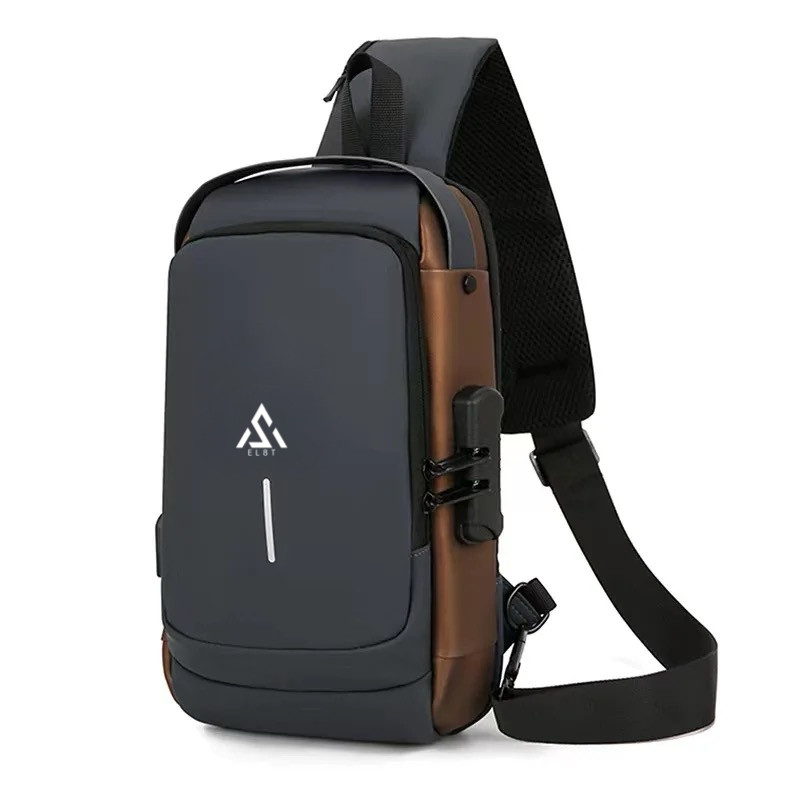 Sling Bag Chest Crossbody Waterproof Anti-theft Travel Pack