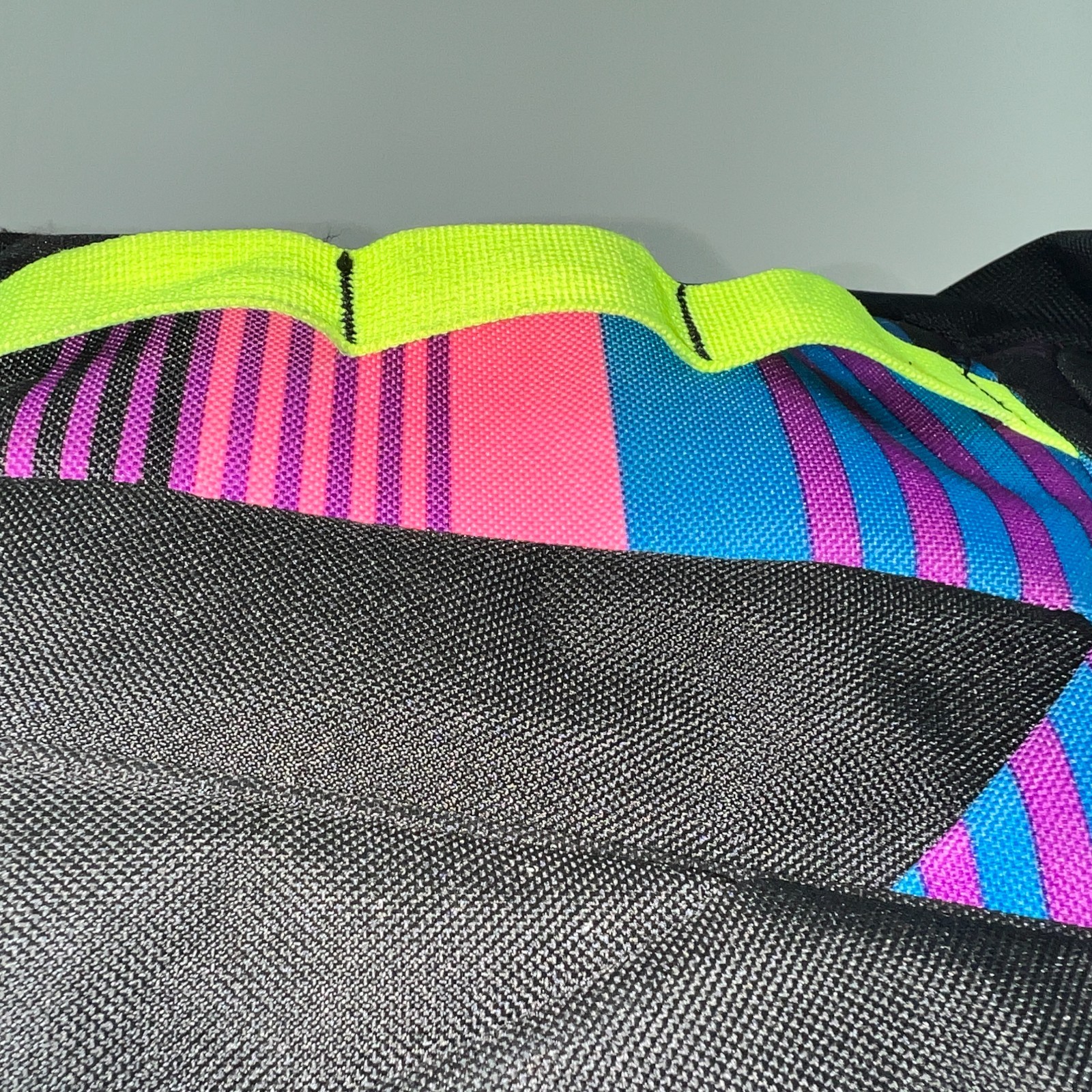 Adidas Backpack Multi Color Durable 100% Polyester Bookbag Sports Travel Pack