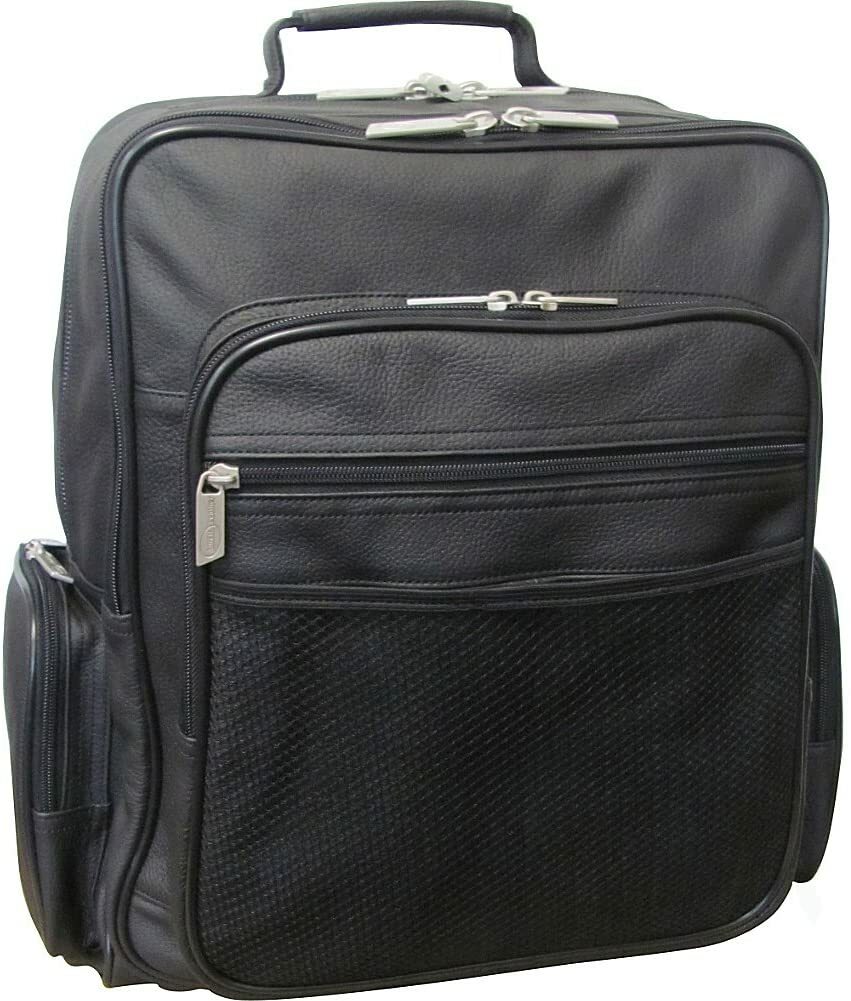 【NEW】AMERILEATHER 1530-0 CEO LEATHER BACKPACK – BLACK