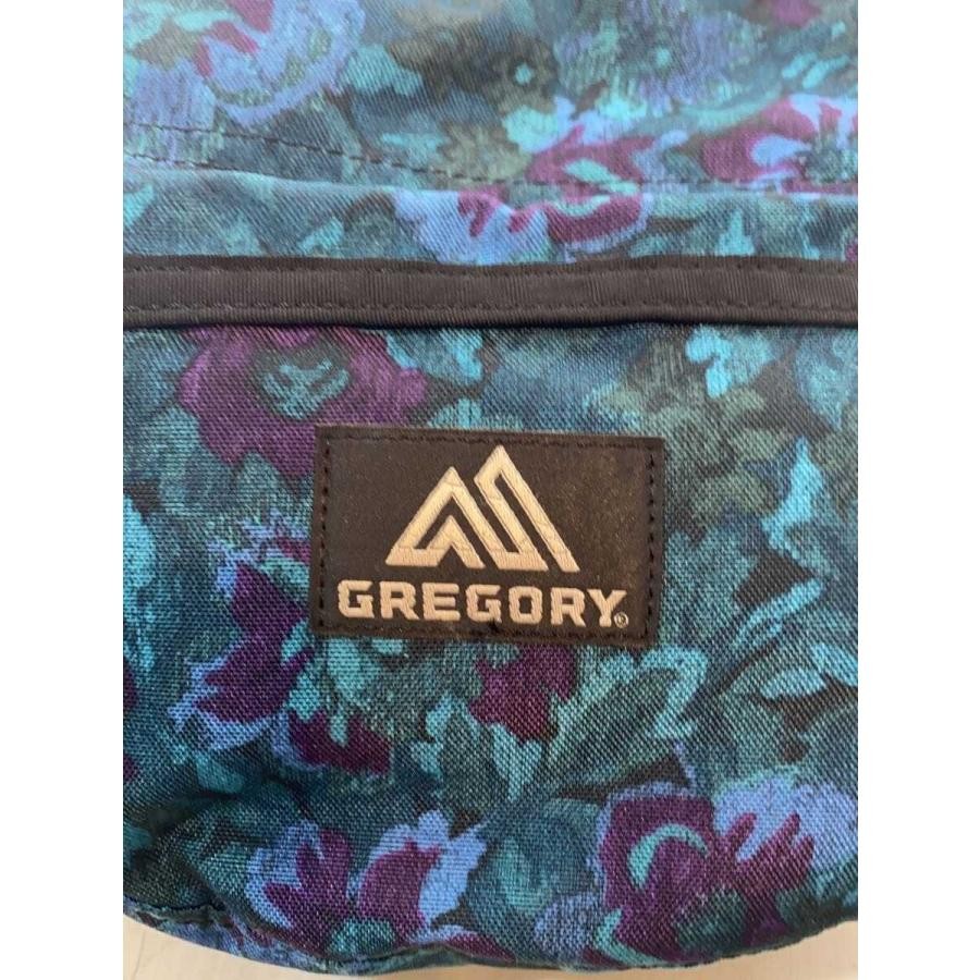 Gregory Tapestry Waist Bag Polyester Floral Pattern Blue