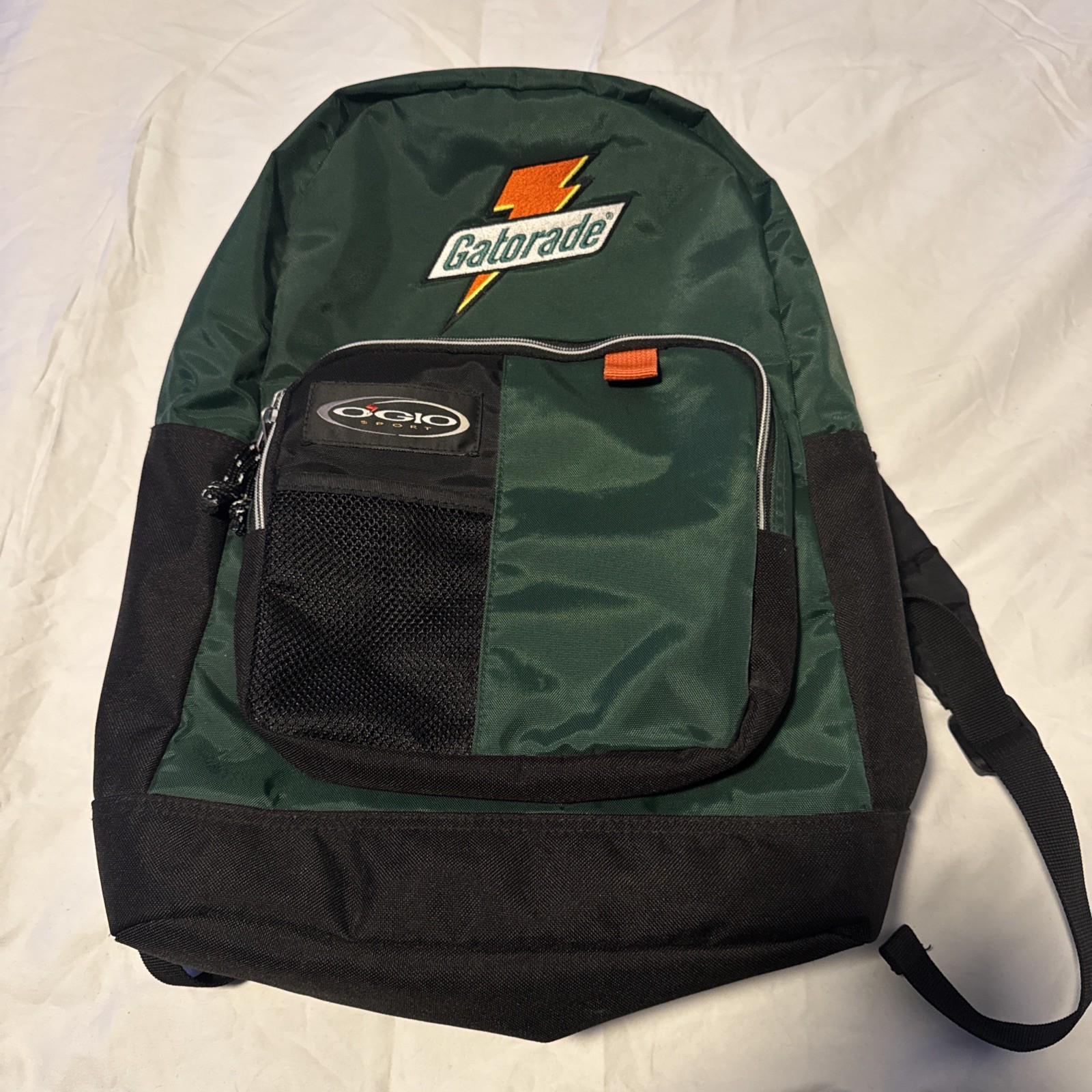Vintage Gatorade Ogio Sport Backpack Day Bag Nylon Embroidered Logo Promo Y2K