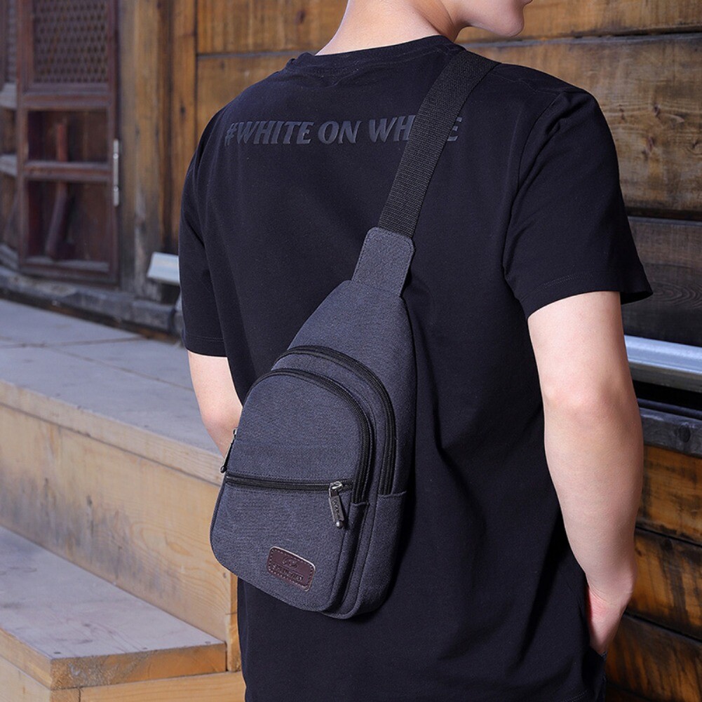 Sling Bag Crossbody Backpack Shoulder Chest Bag Men Travel Hiking Casual Daypack
