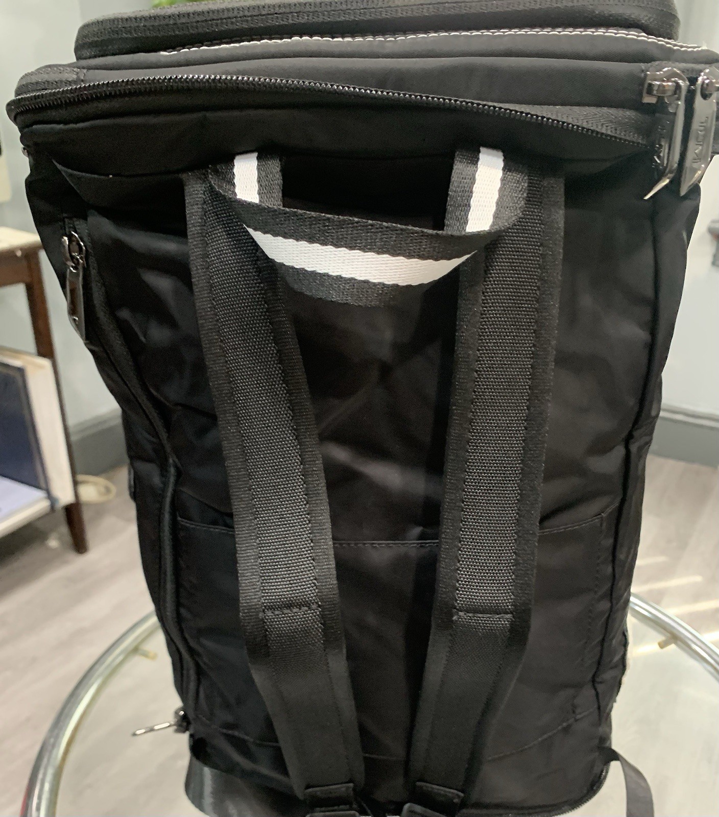 TUMI McLaren Packable Backpack – Black/White
