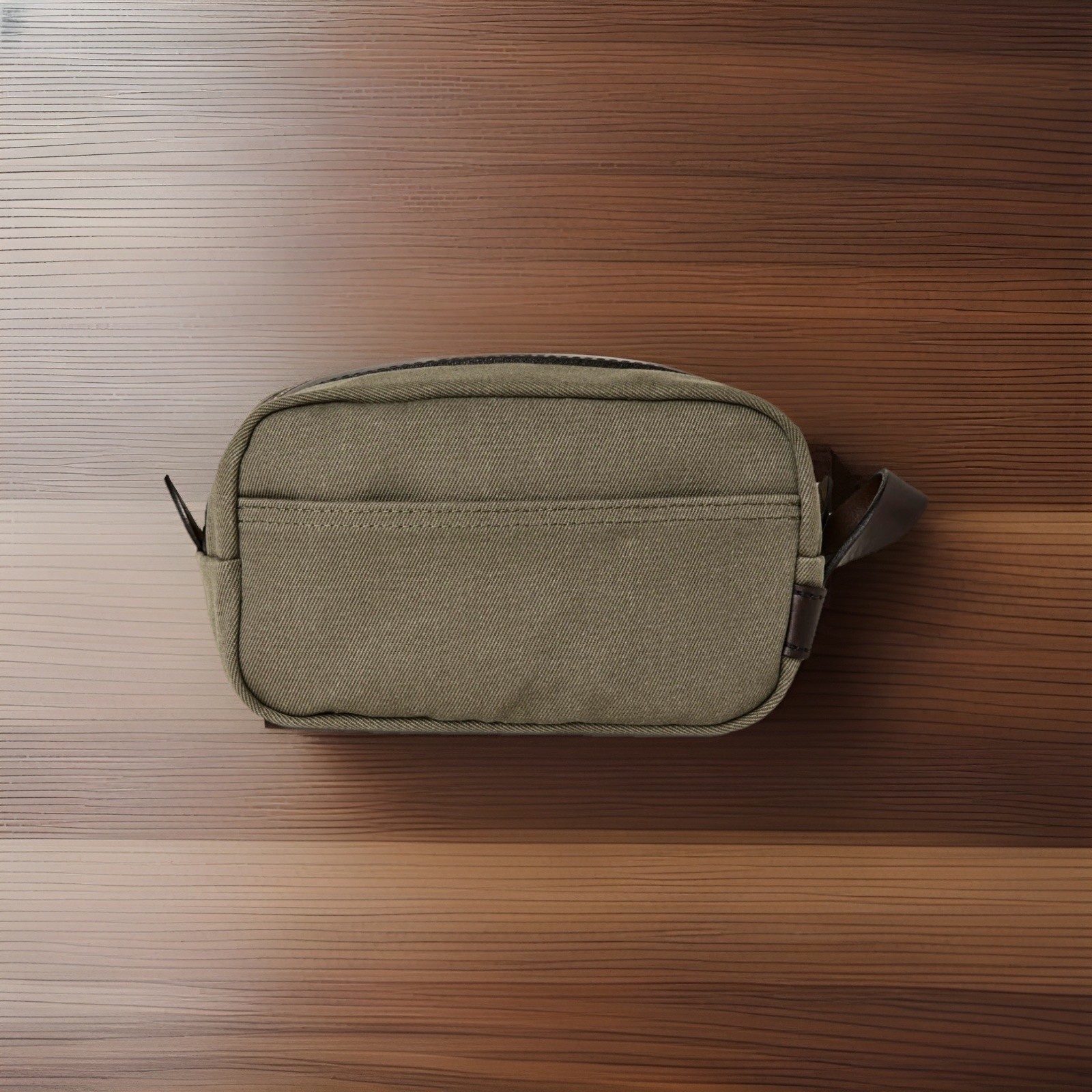 FILSON RUGGED TWILL TRAVEL KIT DOPP KIT 20286137 Otter Green MADE IN USA