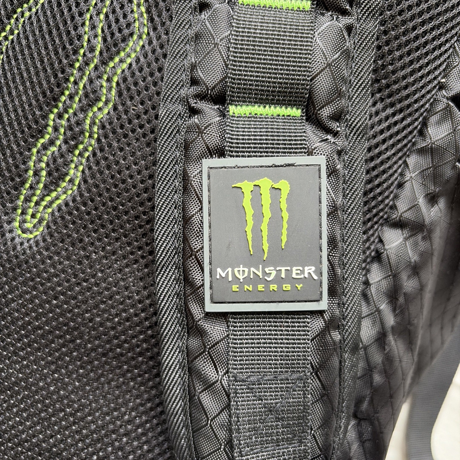 Monster Energy Drink Promo Bundle Backpack Laptop Bag+ AOP Beanie+ Stickers Y2K