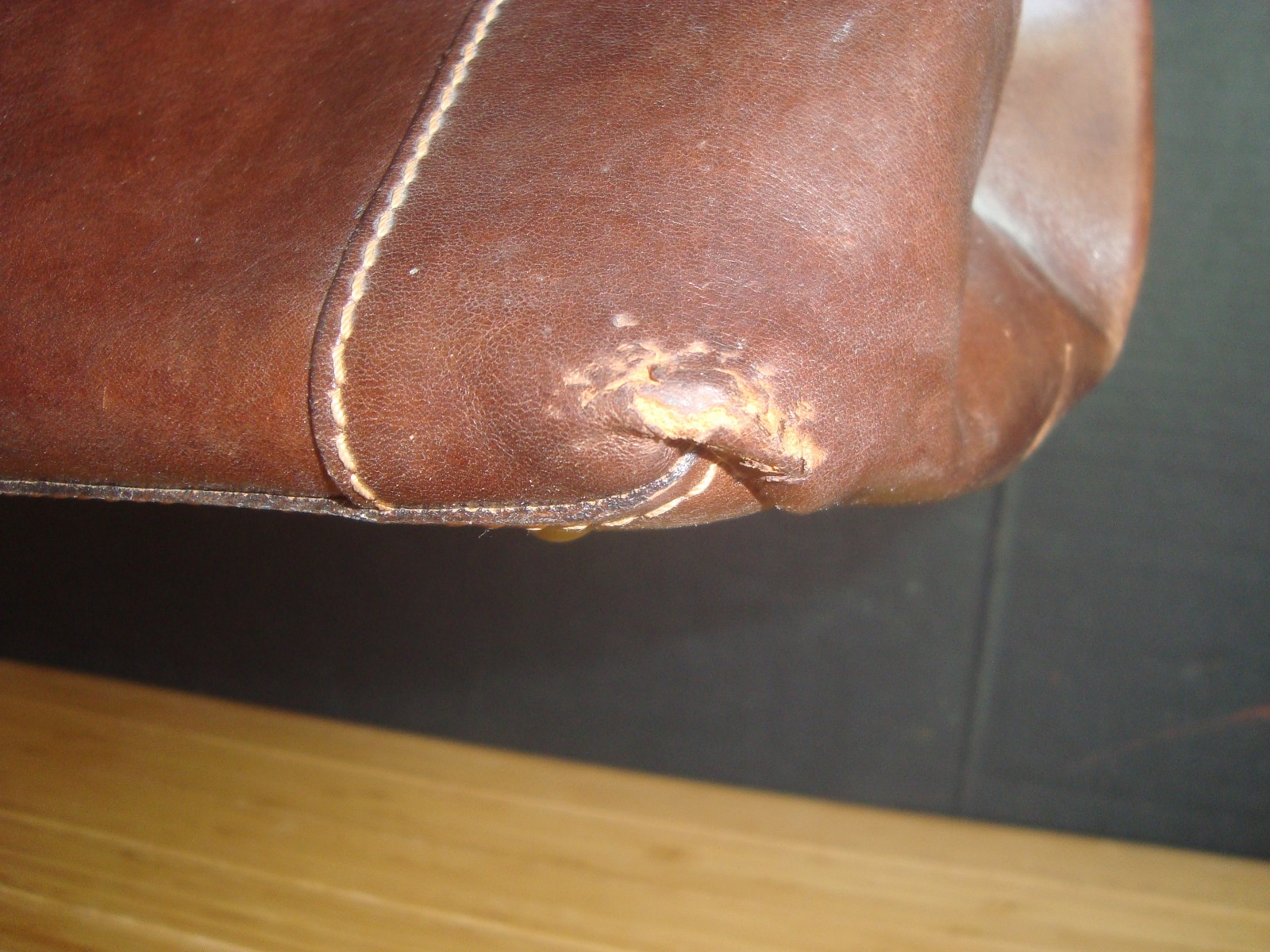 Rage Vtg Robe Di Firenze Handmade Genuine Italian Leather Briefcase Bag