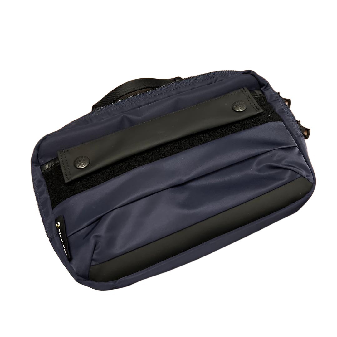 Masterpiece Age Wallet Shoulder Navy Nylon Recycled Material