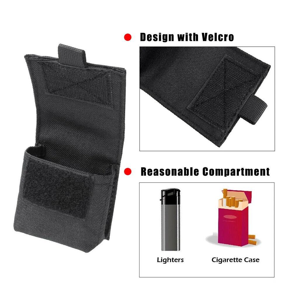 Tactical Molle Military Pouch Cigarette Bag Utility Organizer Pouchs for Outdoor