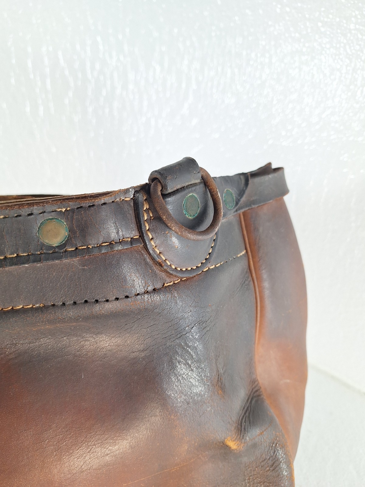 Vintage USPS 1964 Byron U.S. MAIL Mr Zip Postal Leather Carrier Bag USPS ZIPPY