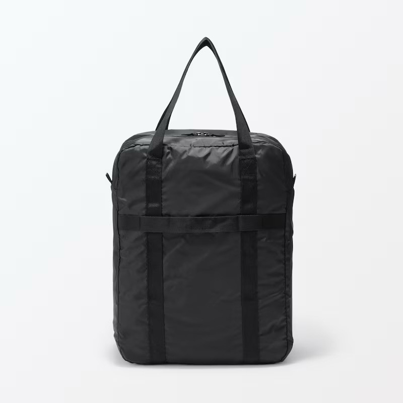 MUJI Foldable water-repellent vertical 32L Boston bag from Japan