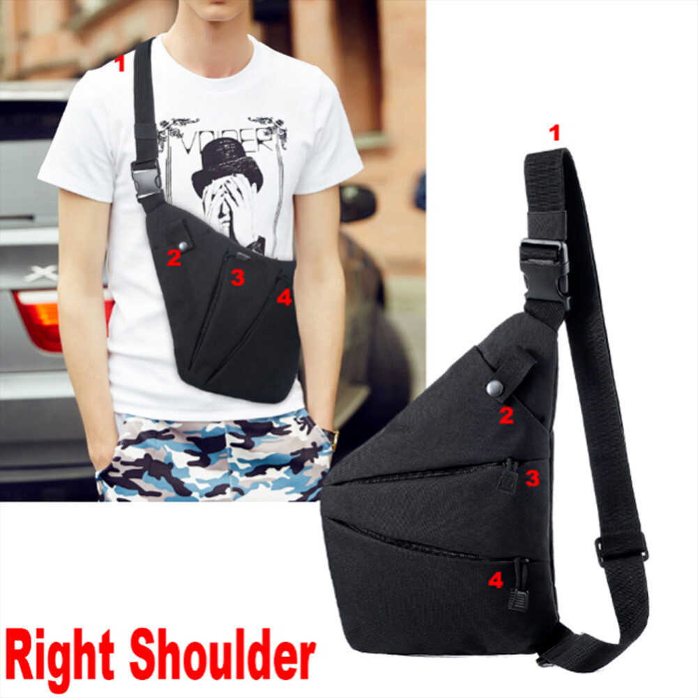 Tactical Chest Concealed Shoulder Bags Outdoor Travel Gadgets Gear Organize Bags