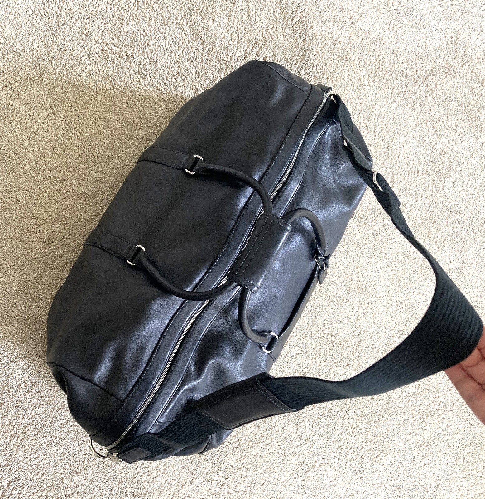 Coach Cabin Leather Duffle Travel Bag – Lexus Edition
