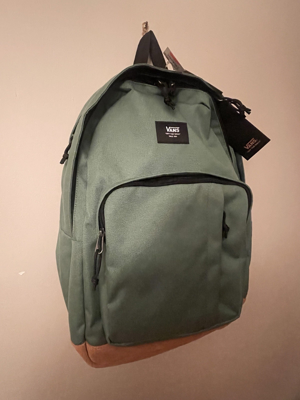 VANS Old Skool Trek Backpack Green Laptop Pocket 30 Liter NEW