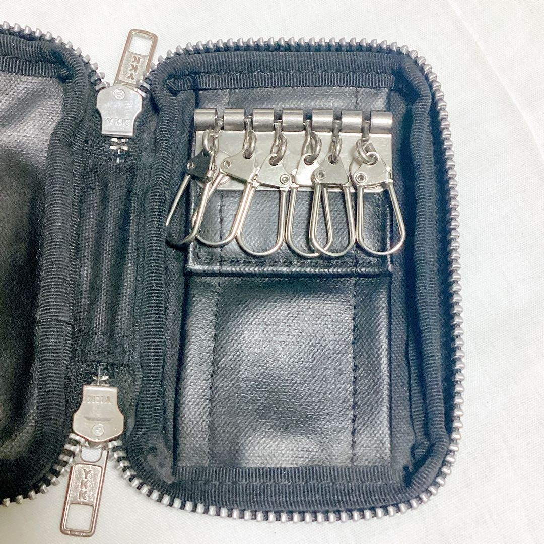 PORTER Freestyle Key Case, Black, Yoshida Bag, 6-Ring Yoshida rare