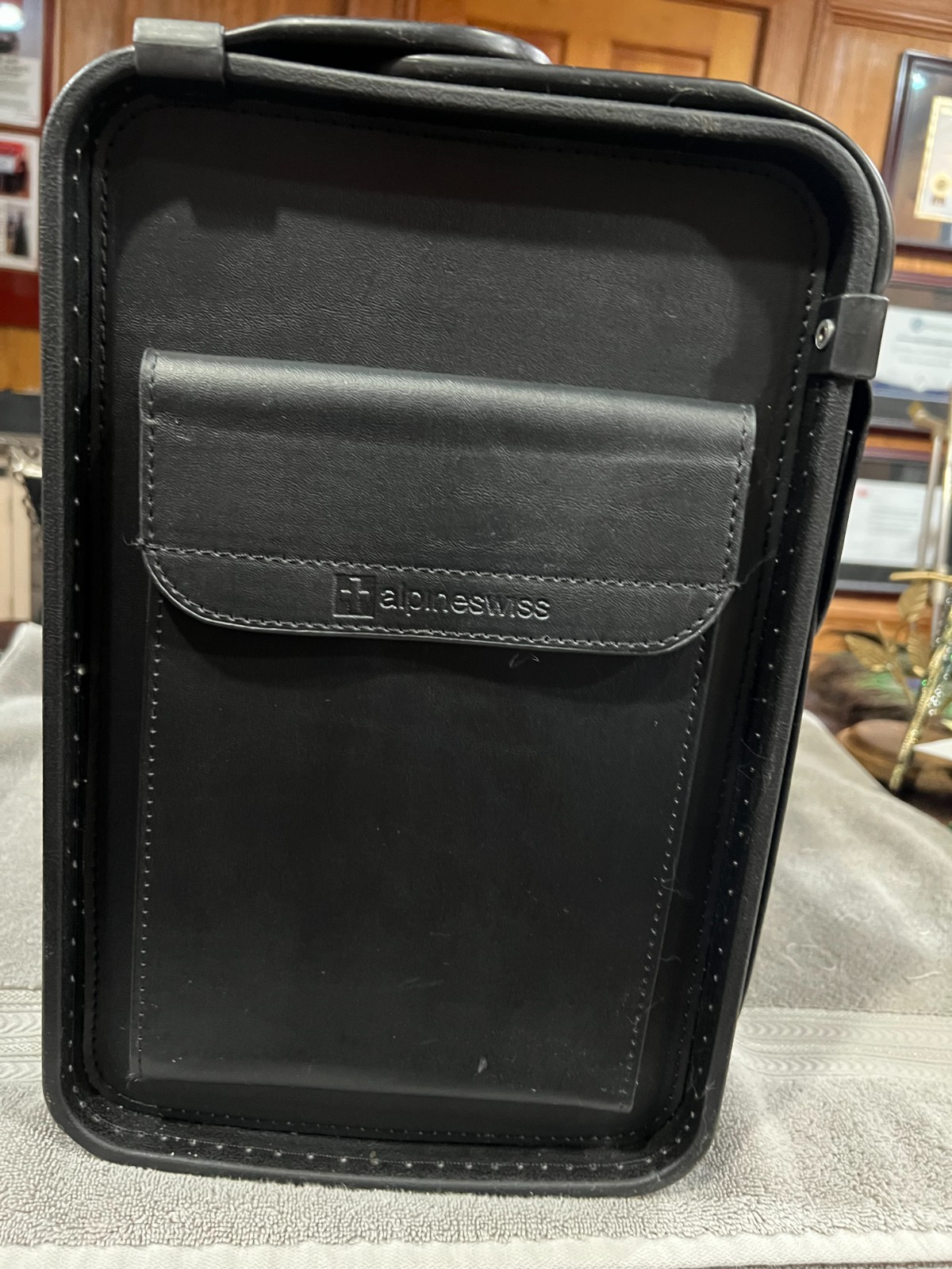 17″ Rolling Laptop Briefcase on Wheels Legal Size Attache Case