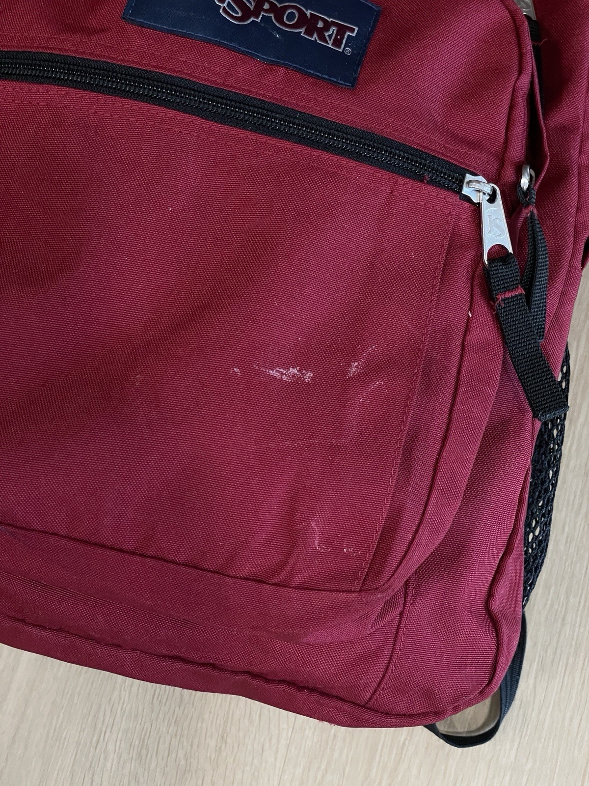 Jansport Big Student Backpack Red Bookbag JS0A47 JK 16” Large School Bag