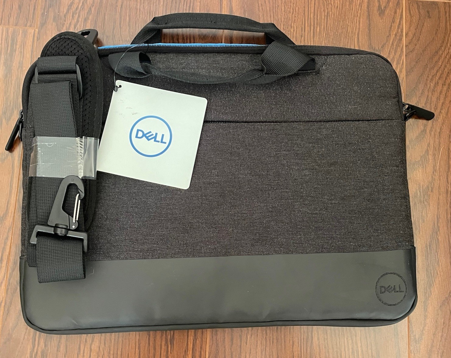 New- Dell Grey and Black Professional Sleeve 14 W/4 Pockets & Padded Sleeve