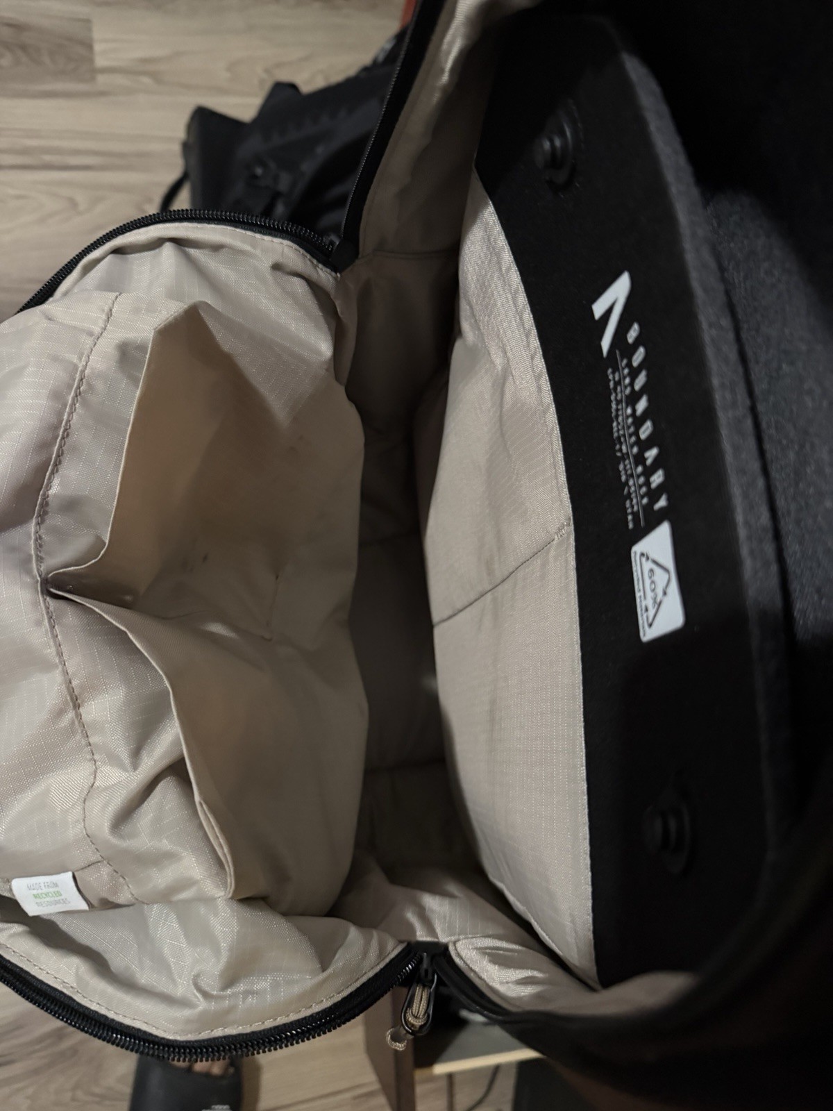Boundary Supply Rennen Classic Daypack Black Canvas