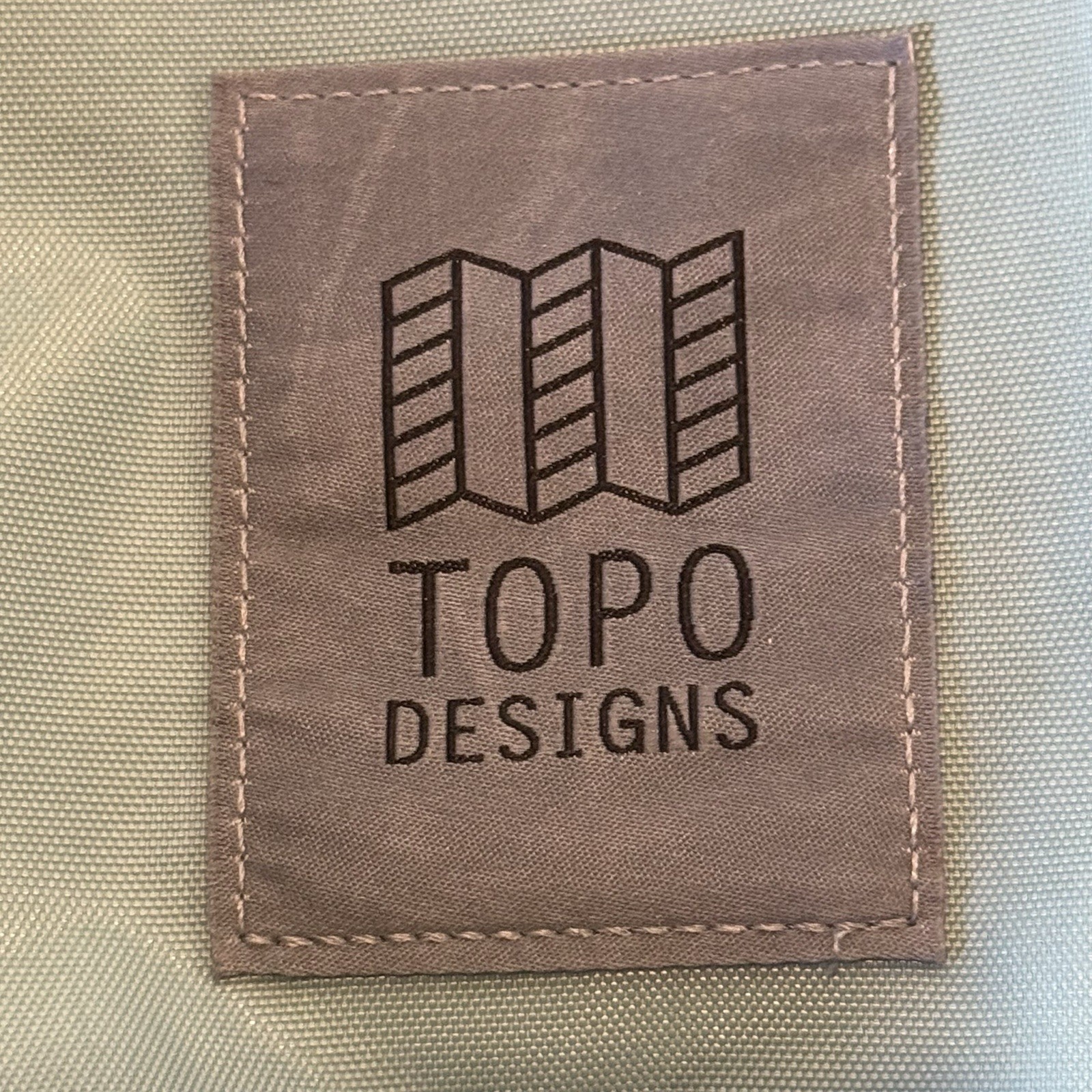 Topo Designs Light Pack Backpack Multicolor Nylon Daypack w/ Embroidered Logo