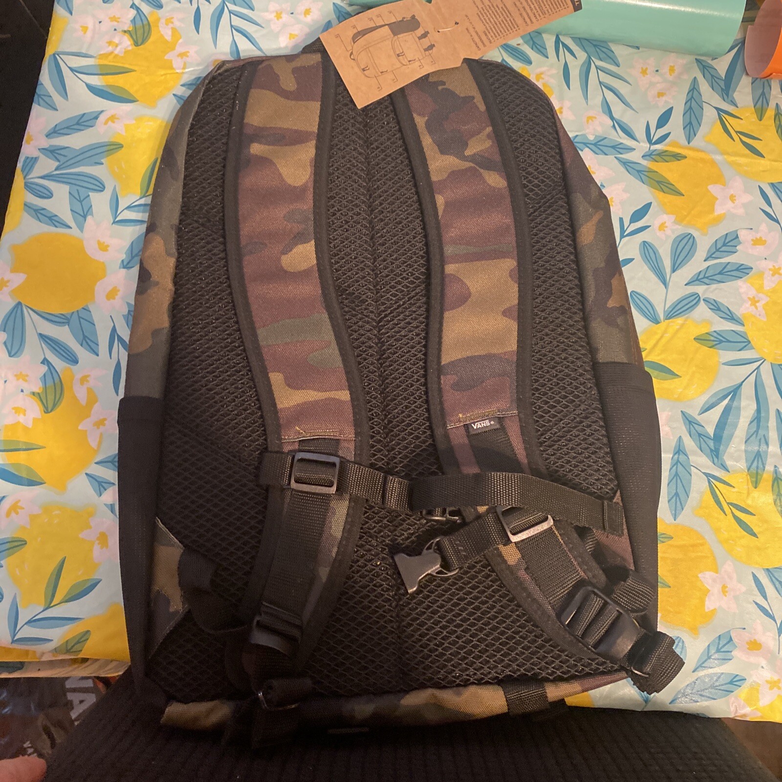 Vans Classic Camo Transplant Modular Backpack CAMO NWT SUGG RETAIL $85