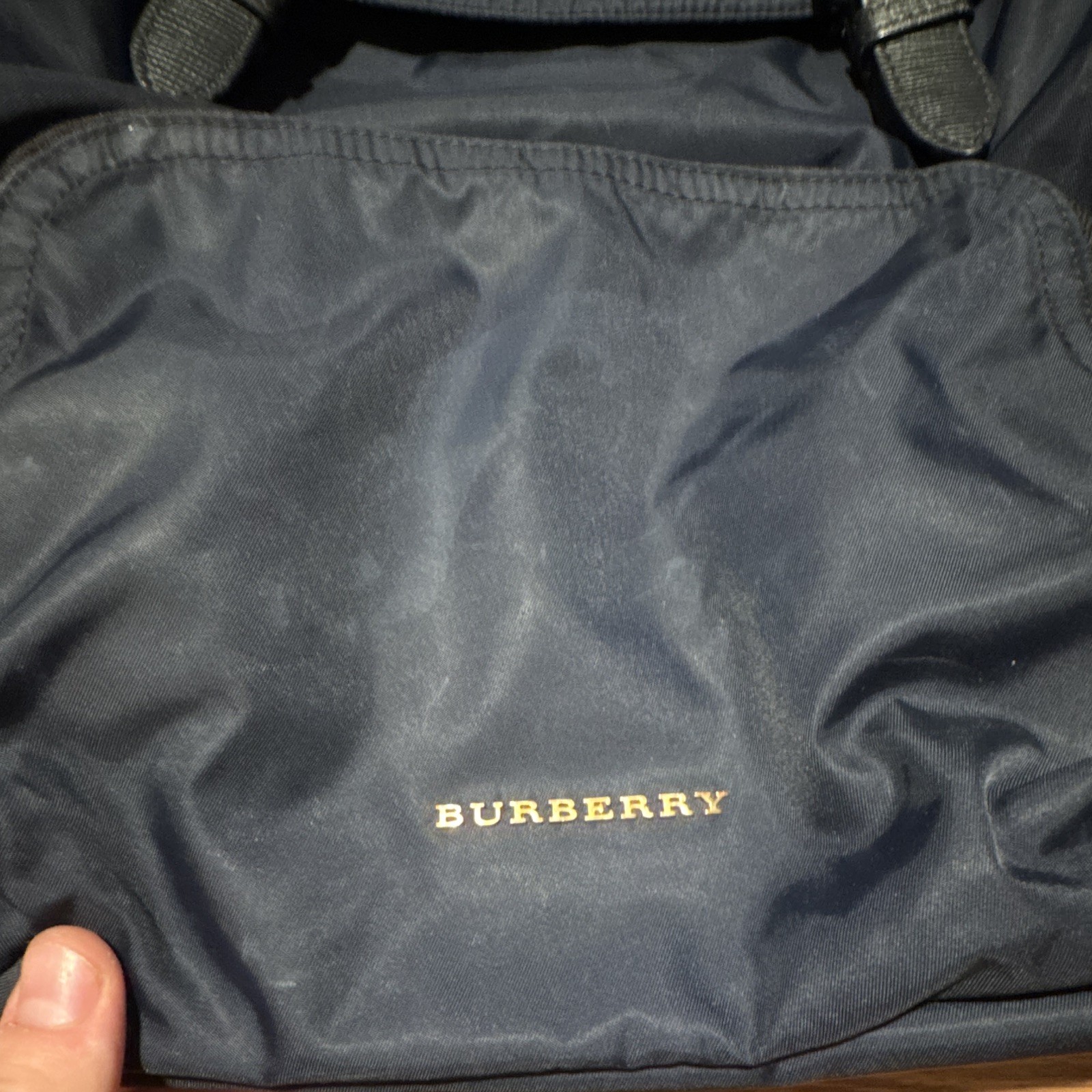 AUTHENTIC BURBERRYBackpack-Daypack Navy/Black Nylon