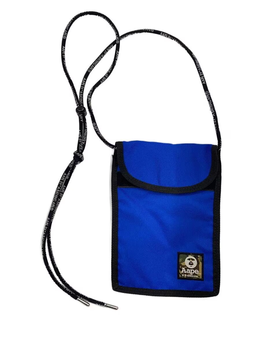 AAPE BY A BATHING APE Sacoche Shoulder Bag BLU AAPBGM4686XXB