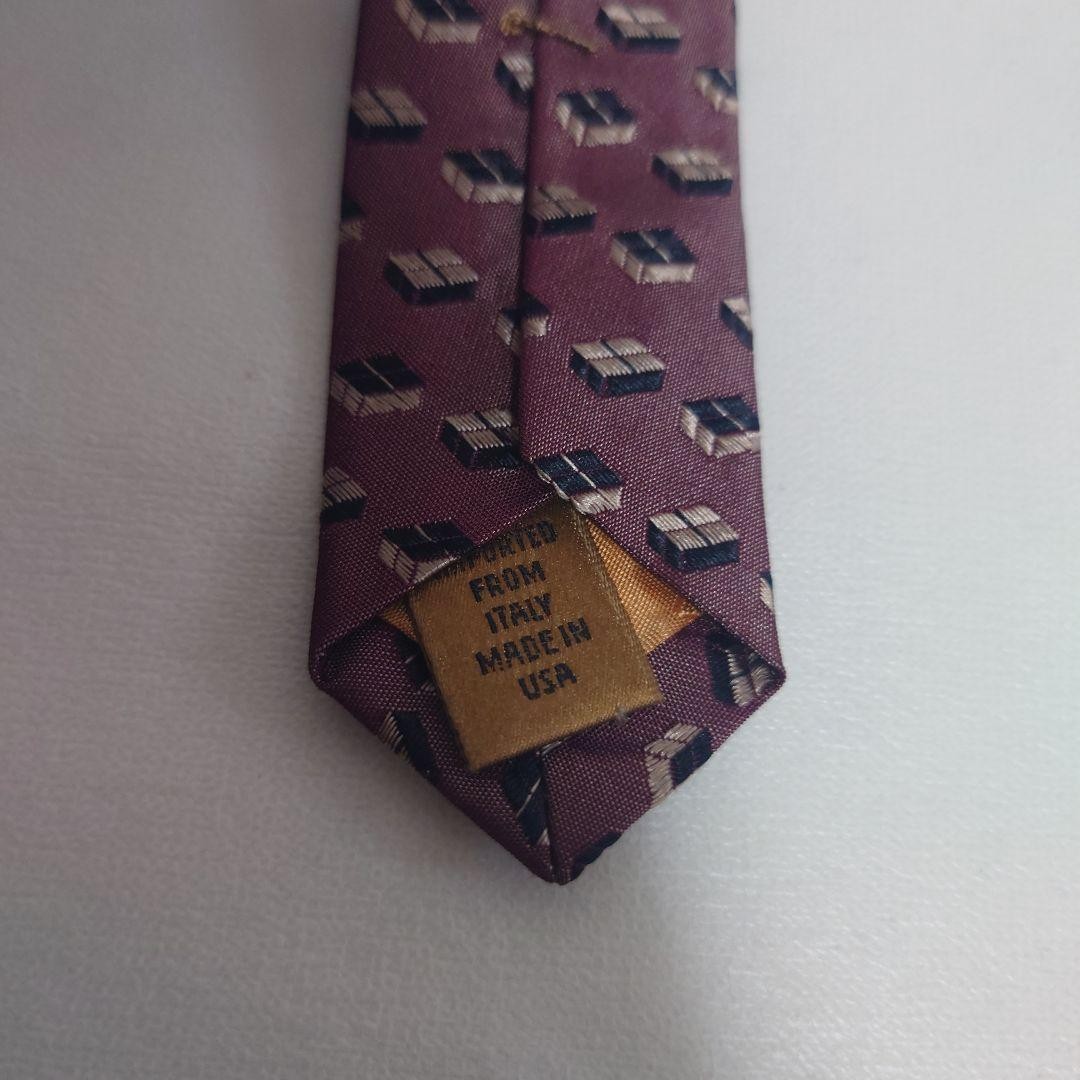 Donna Karan New York Tie Brown Patterned Men’s Neckwear