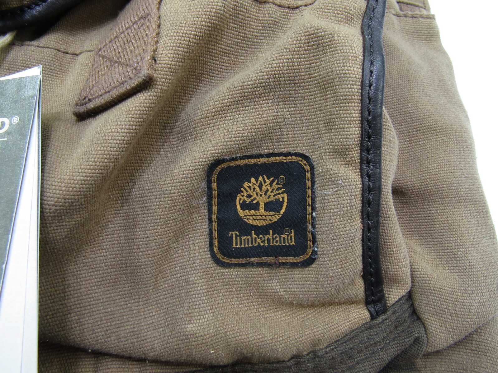 Timberland Mt. Madison 17 Backpack Tan Brown Two Strap Laptop Travel Tags Read