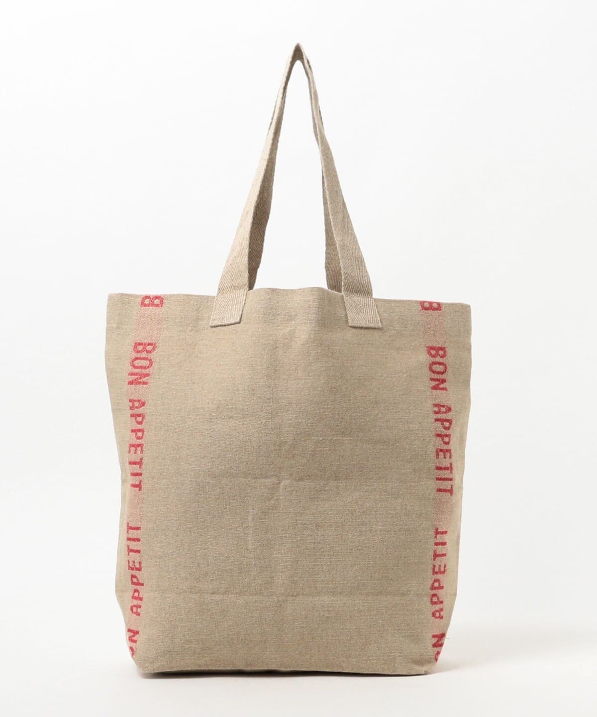 (ASK availability First) BEAMS Charvet Editions / “BON APPETIT” Linen Tote new