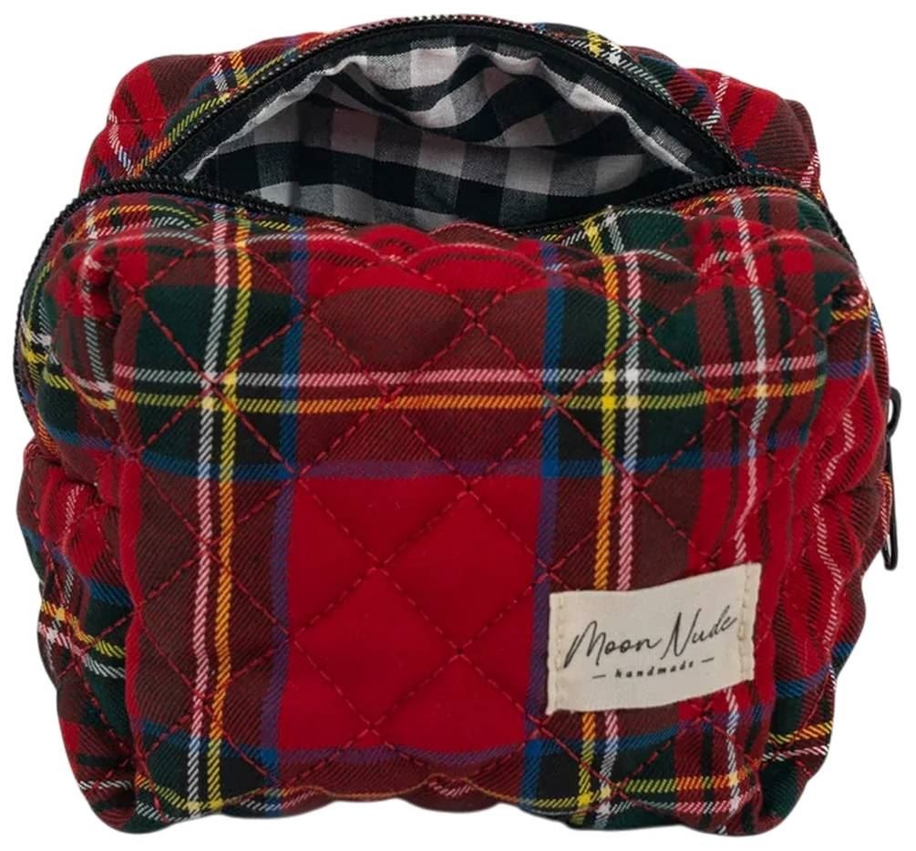 Moon Nude Womens Holly Mini Makeup Bag – Red/Black/Yellow