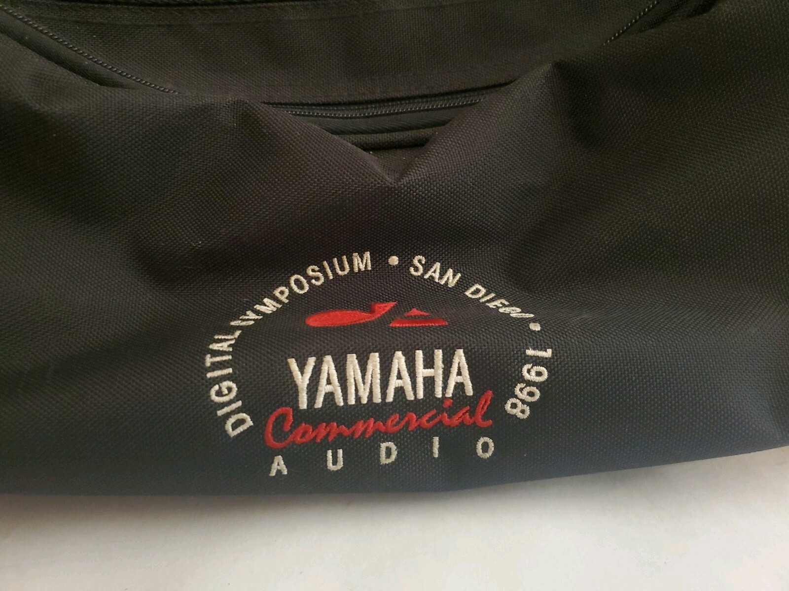 Yamaha Commercial Audio 1998 Digital Symposium San Diego Black Duffel Bag 23″