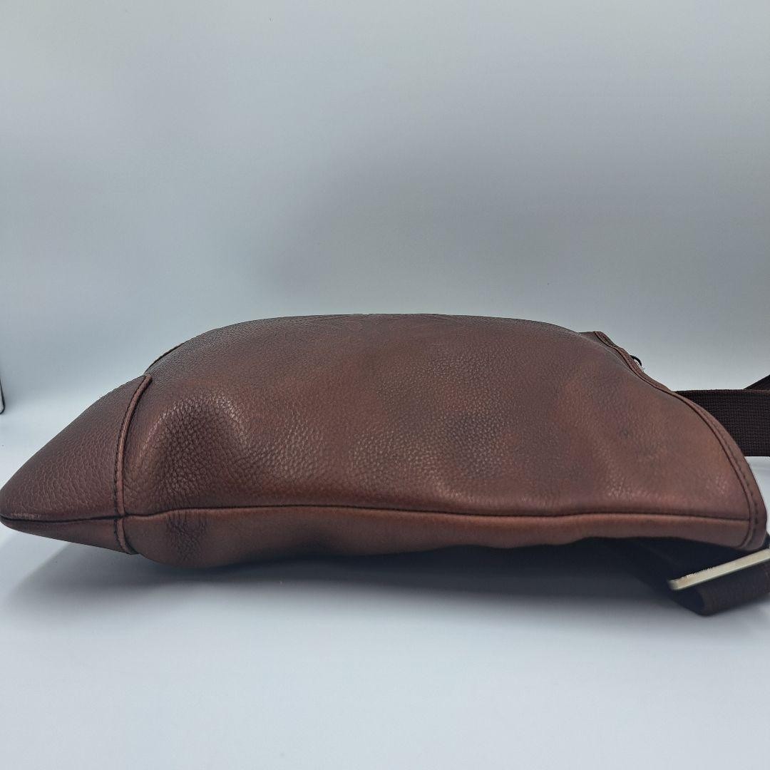 LOEWE shoulder bag brown leather