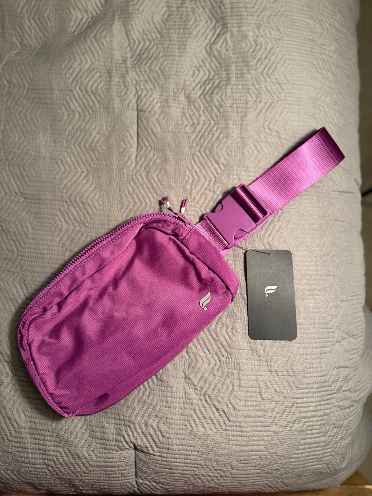 Fabletics The Big Belt Bag, Pink, 2.3L NWT 25x18x5cm Crossbody