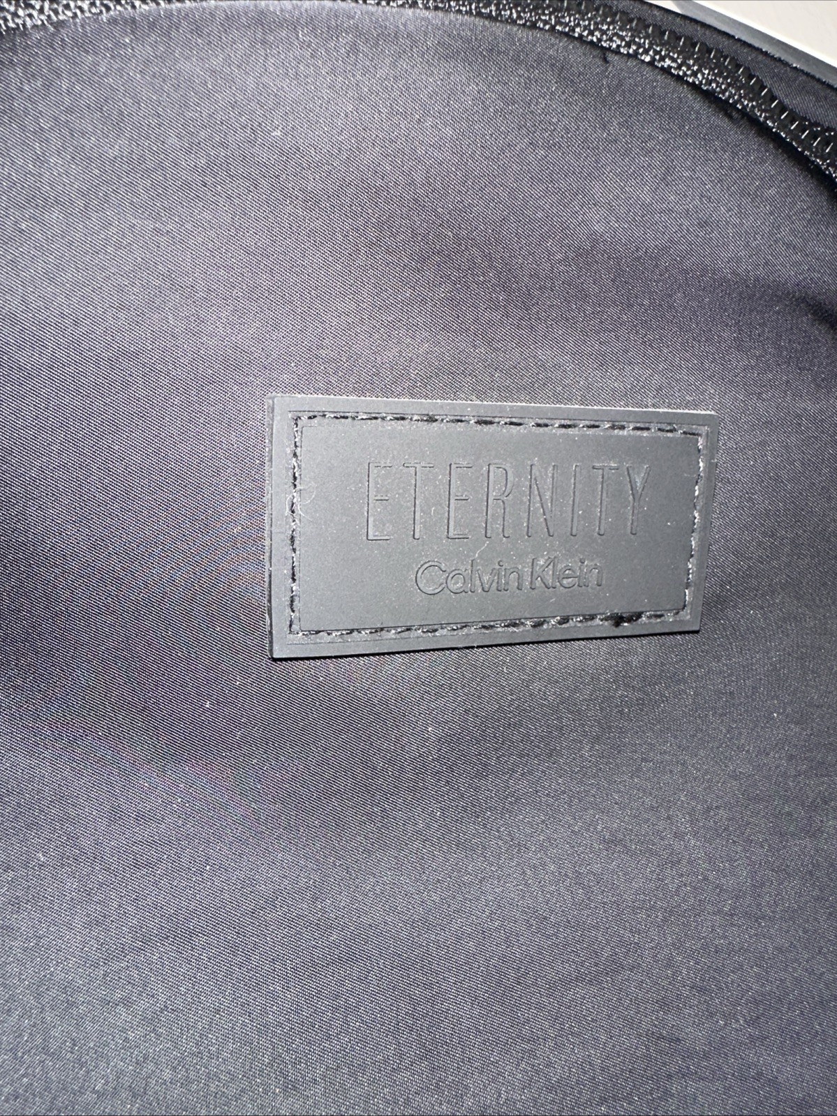 Calvin Klein Eternity Black Backpack Purse Gift Bag New With Tag