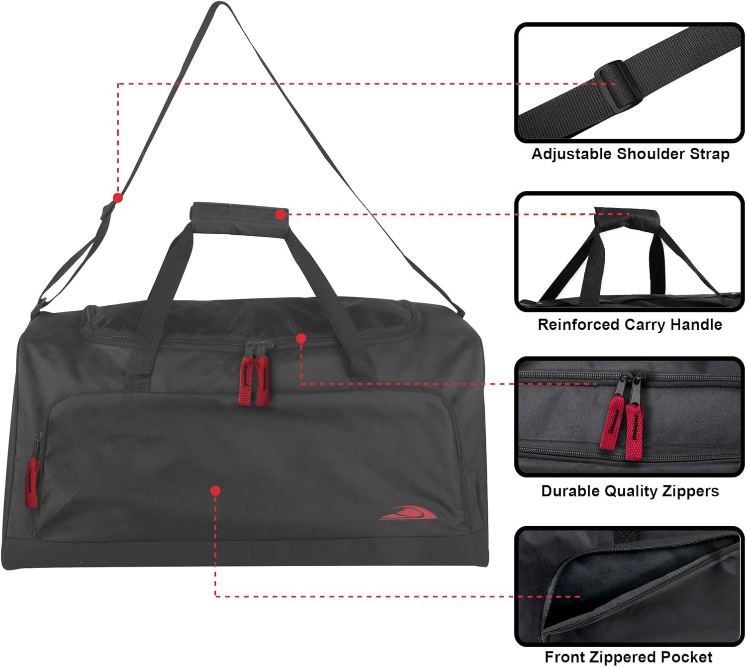 Lightweight Canvas Duffle Bags for Men & Women For Traveling, the Gym, and as Sp