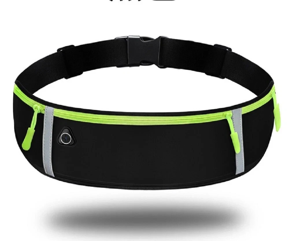 Adjustable Running Belt Water Resistant Waist Pack Fanny Bag Unisex Phone Pouch