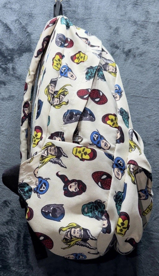 Vans X Marvel Backpack Avengers Heads all Over Print Limited Edition & Discontin