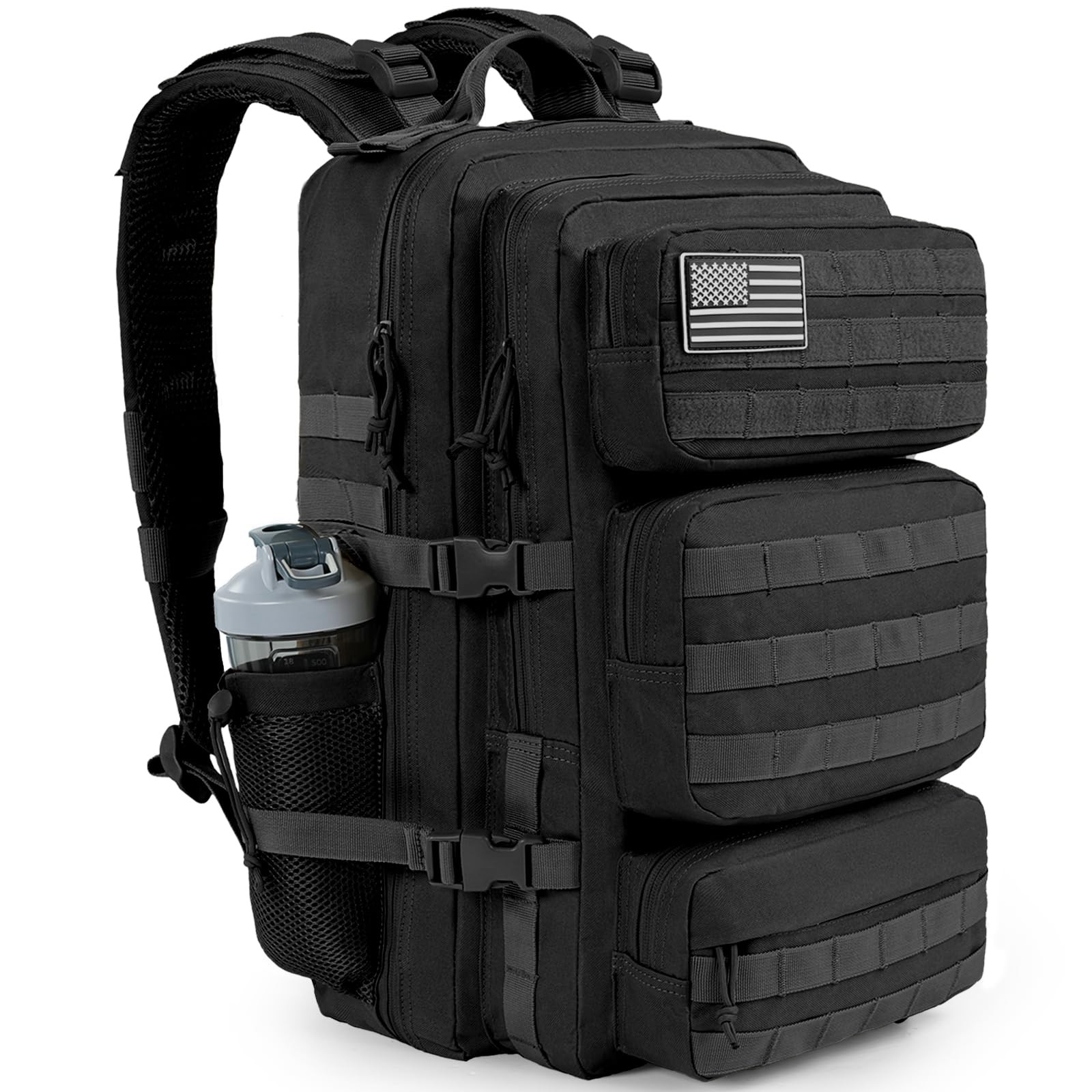 50L Military Tactical Backpack Large Day Backpack for Men Molle Army 3 Days A…