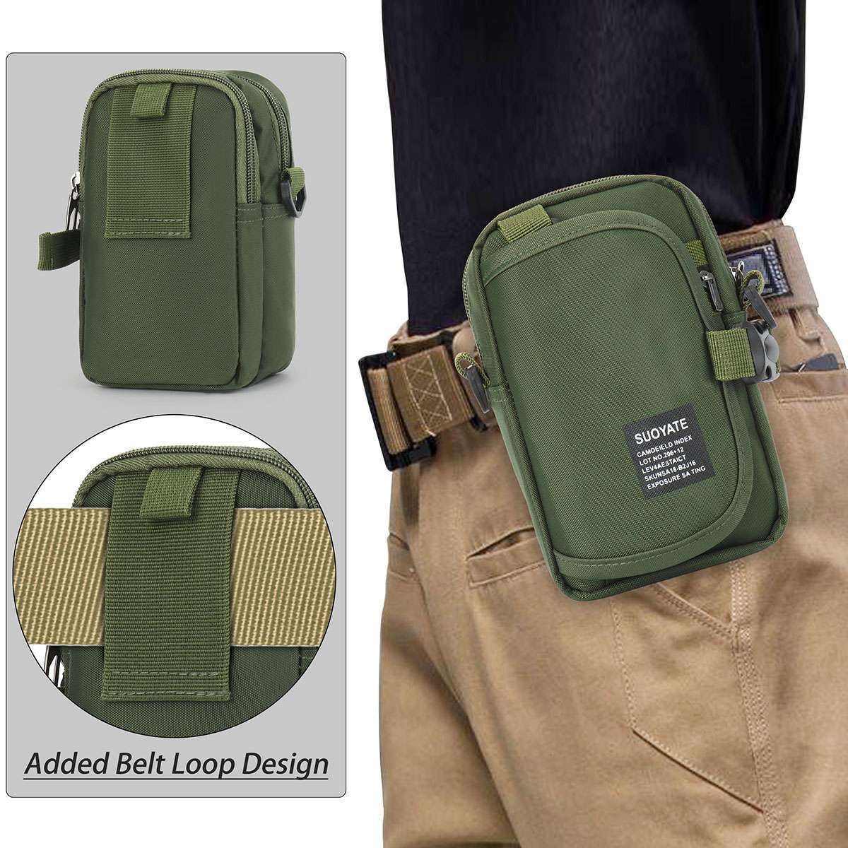 Men’s Shoulder Bag Chest Bag Sling Crossbody Bag Casual Travel Phone Bag Small