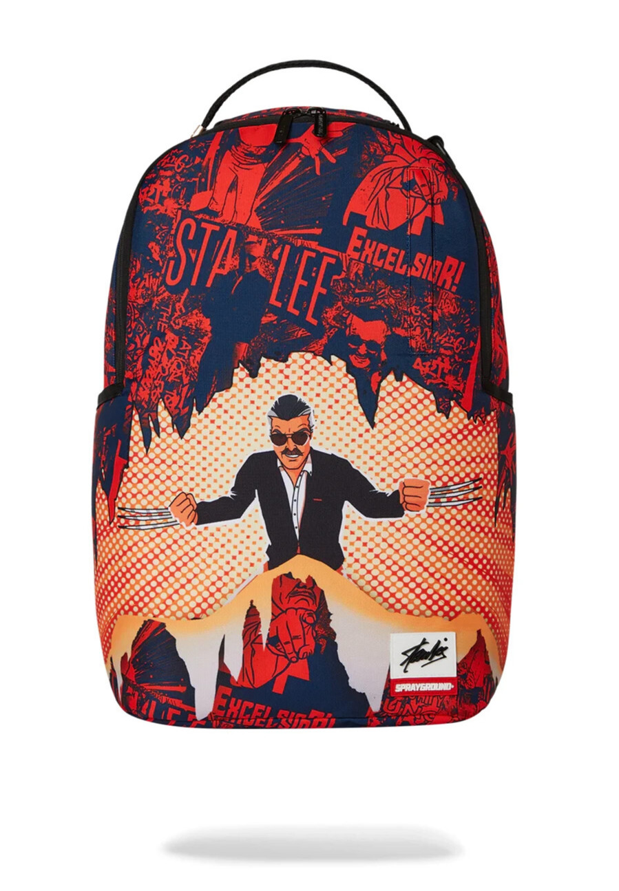 SPRAYGROUND STAN LEE COLLAB BACKPAK IF YOU CAN’T FIND A HERO, BE ONE NEW W/TAGS
