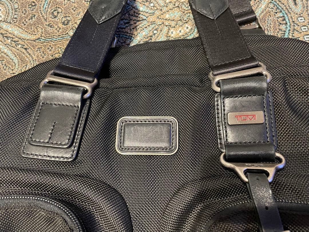 TUMI Large Capacity Boston Bag 2way Black