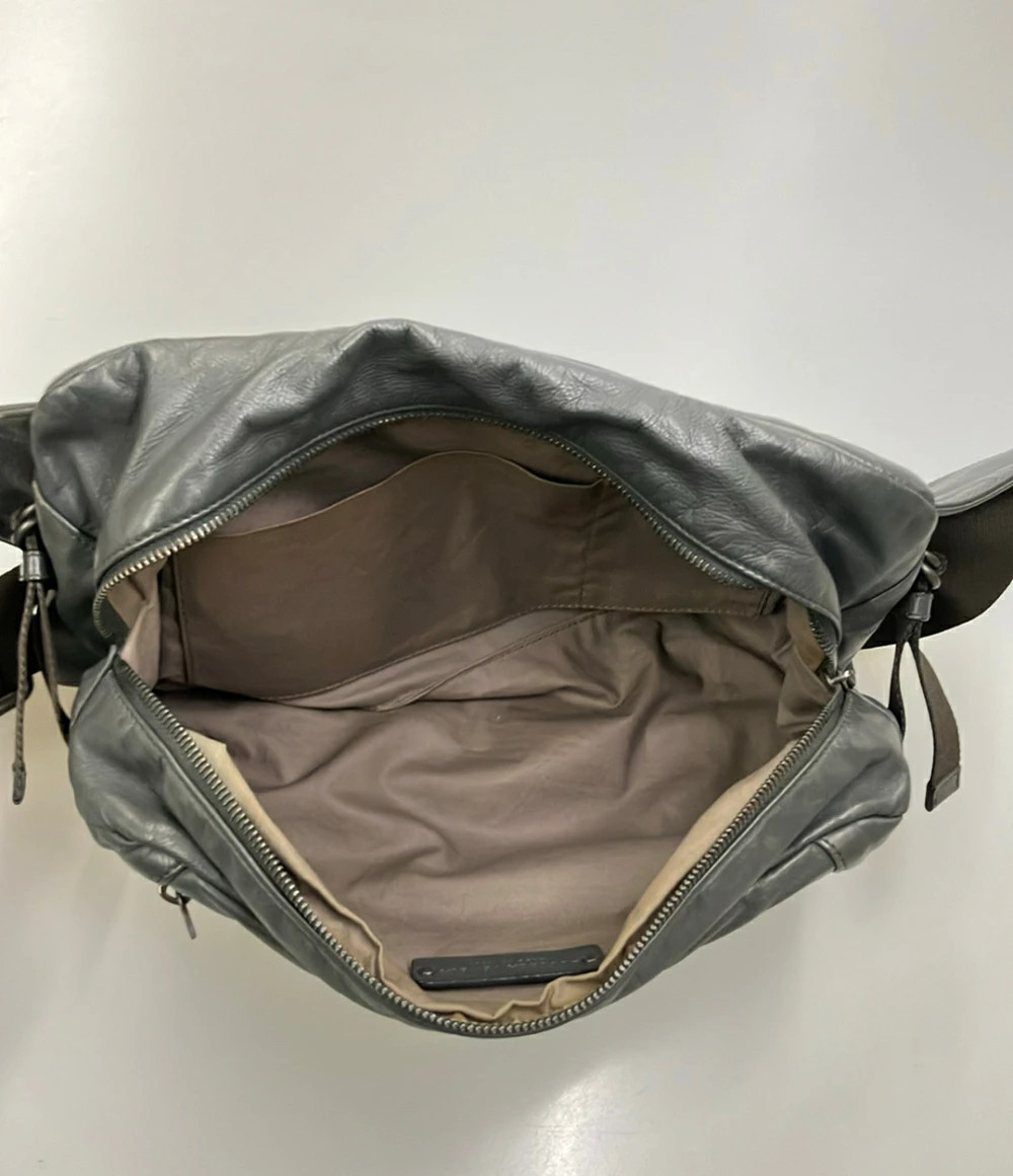 Bottega Veneta Intrecciato Belt Bag Gray