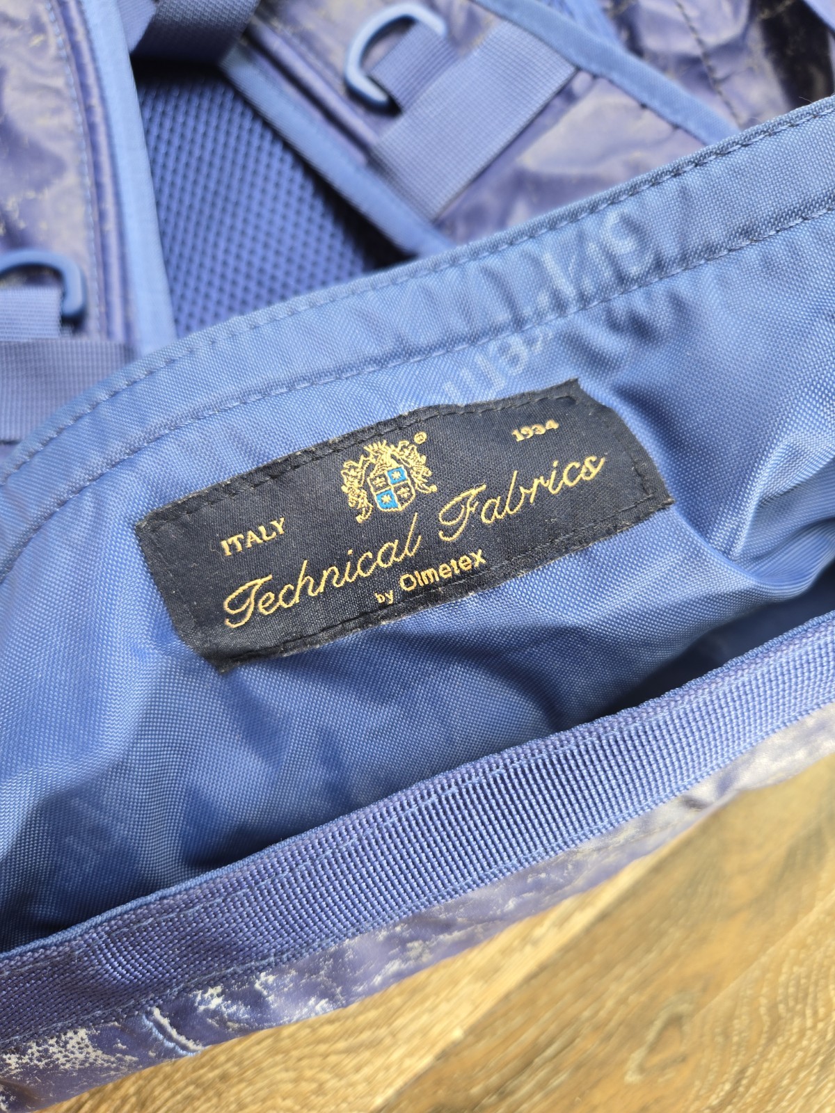 EUC SUPREME Waterproof Reflective Speckled Backpack Royal Blue FW20 Olmetex
