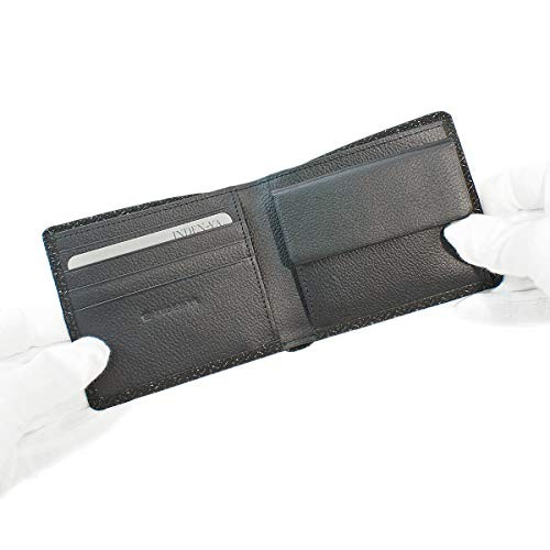 [Inden-ya] Inden Bi-fold Wallet Bill Compartment J with Coin Pocket Deerskin