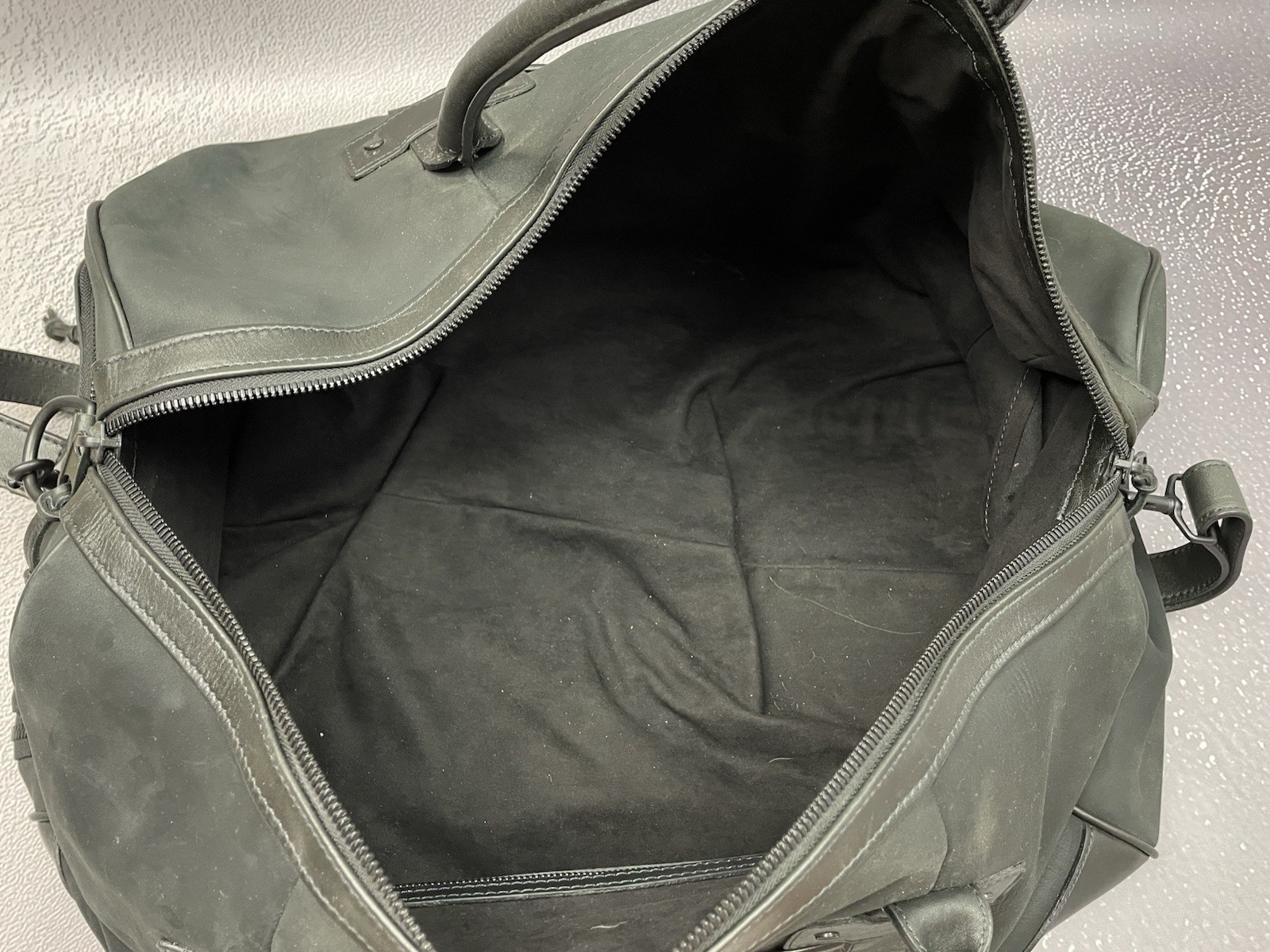 New Thursday Black Matte Weekender Bag Large
