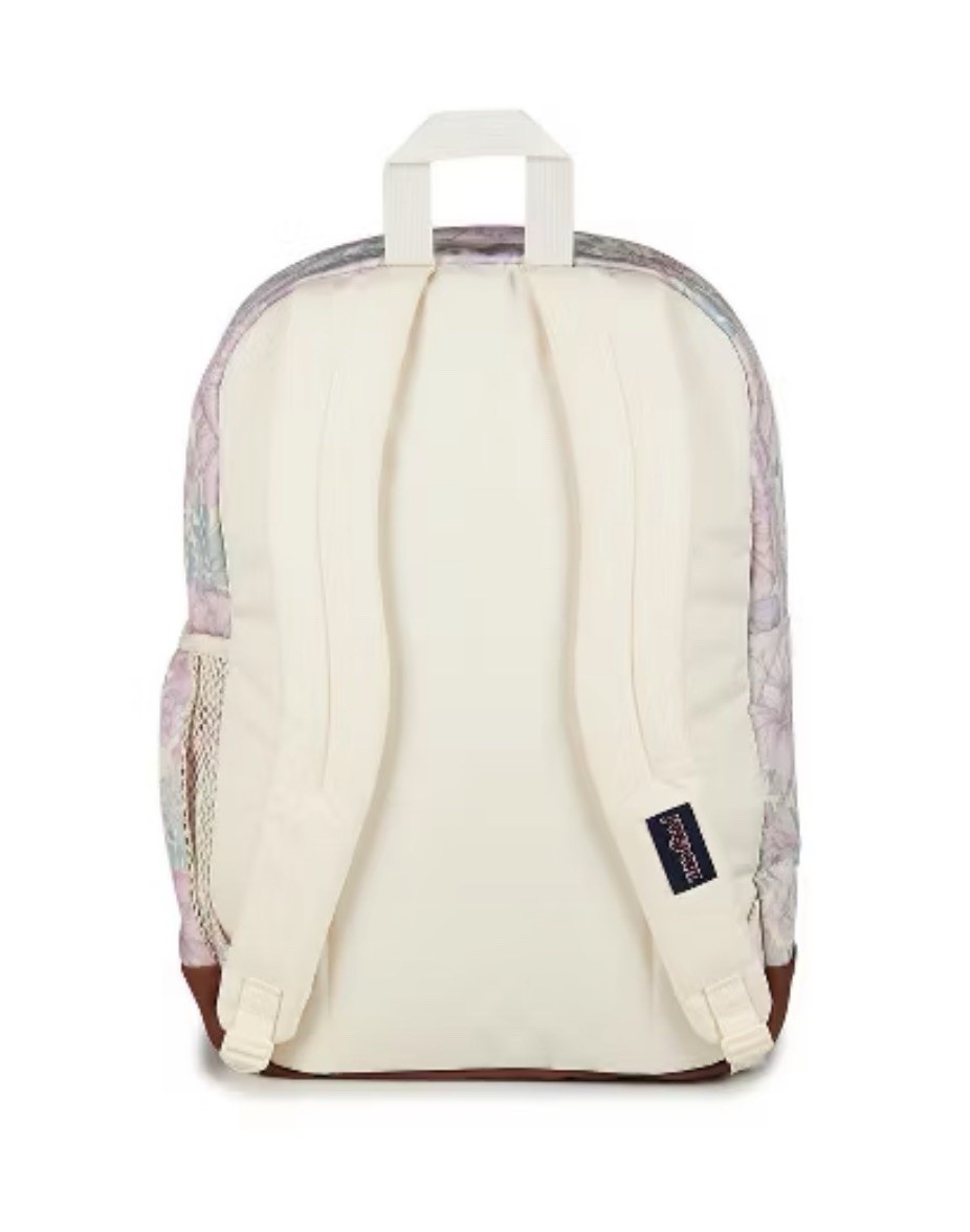 JanSport Cool Student Laptop Backpack – Faded Tapestry Pink