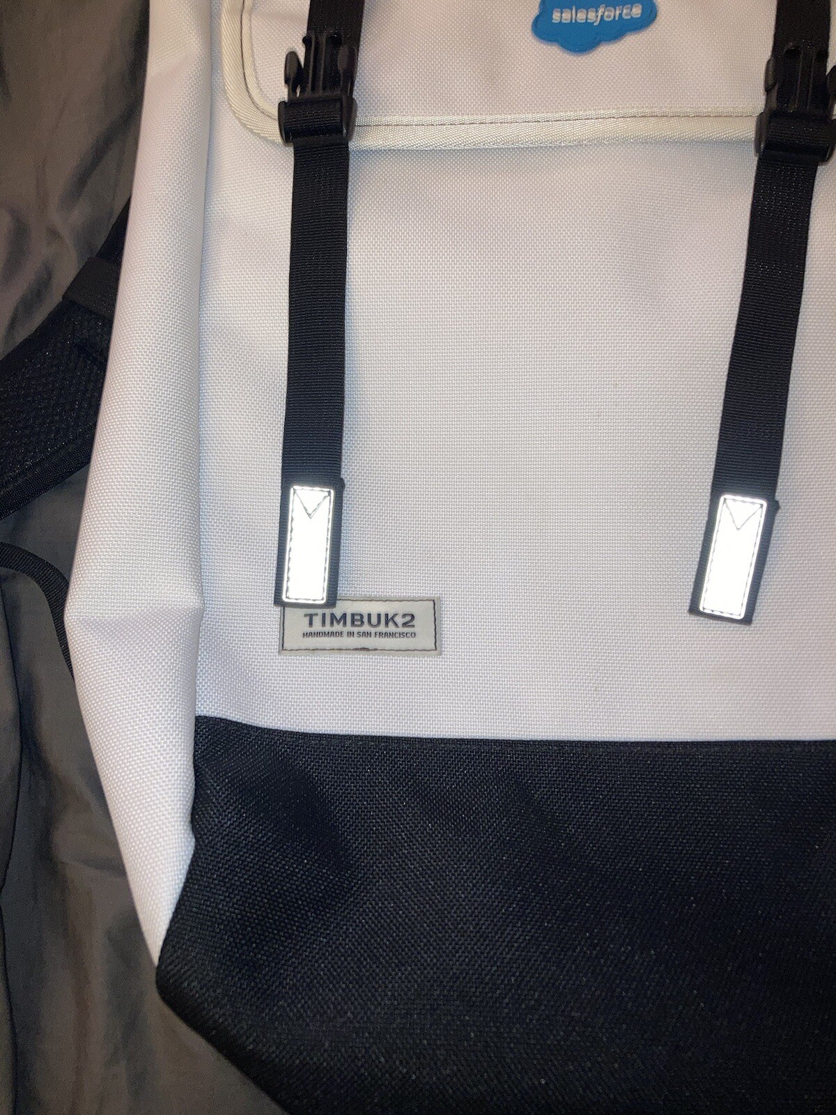 Timbuk2 Backpack Salesforce White Waterproof Lined Padded Laptop School Work Bag