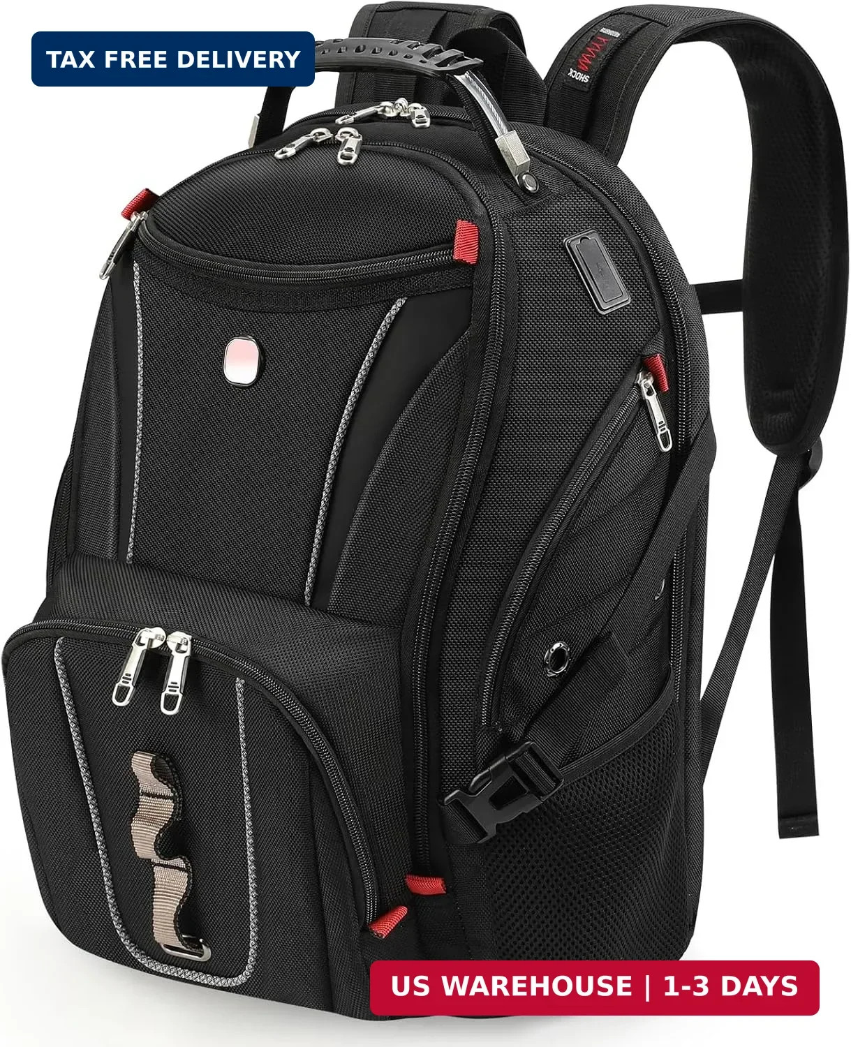 Star Cloud 17.3″ Laptop Backpack – USB Charging, TSA Friendly, Business Travel